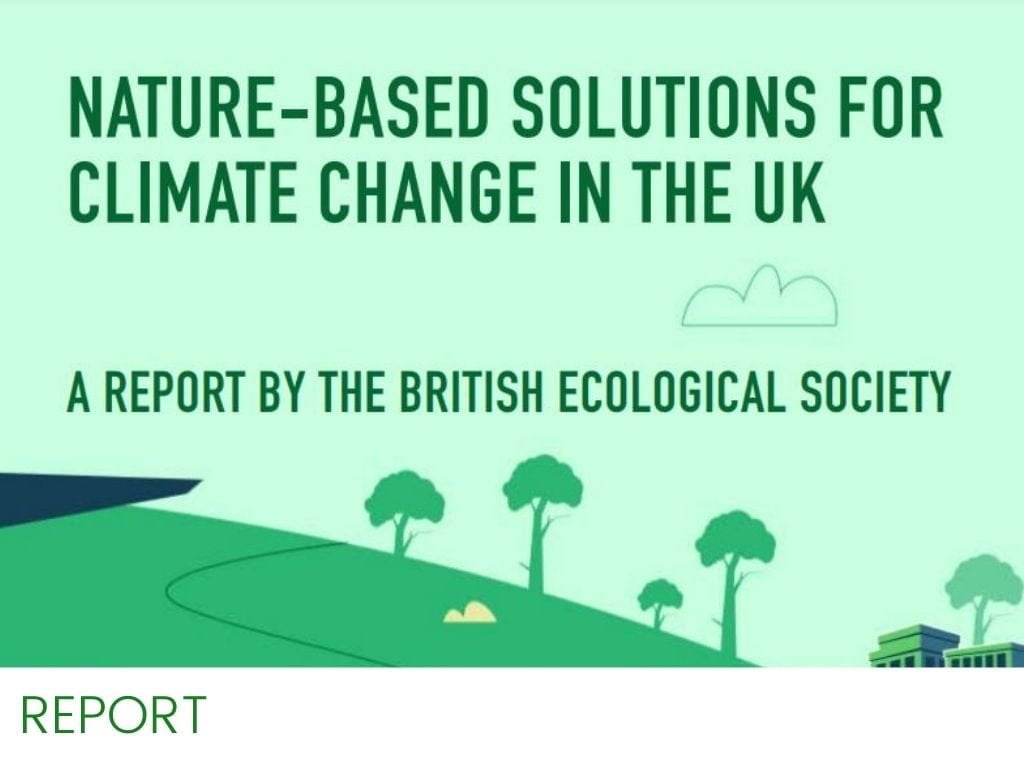 The British Ecological Society Nature Based Solutions For Climate
