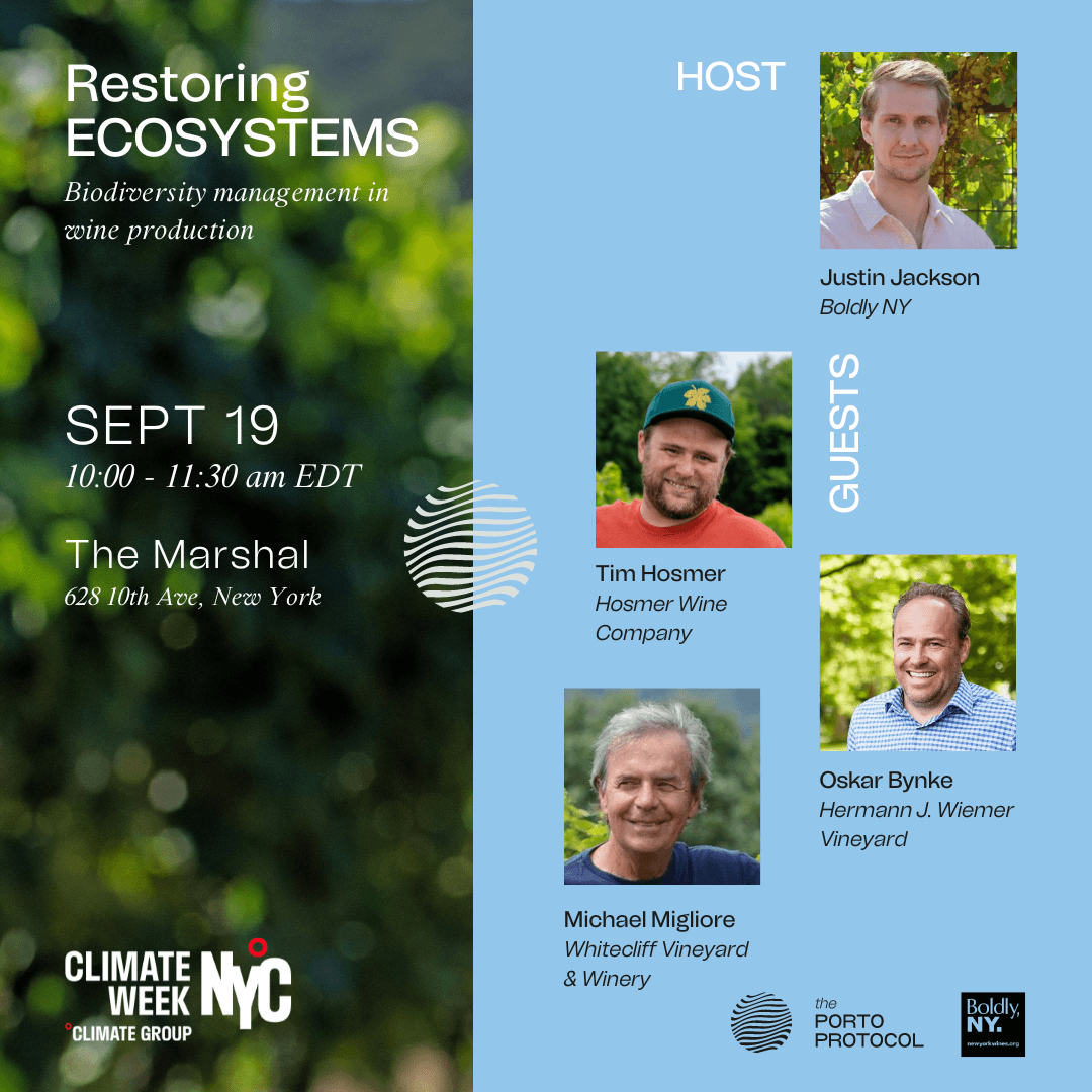 Restoring ECOSYSTEMS New York Climate Week The Porto Protocol