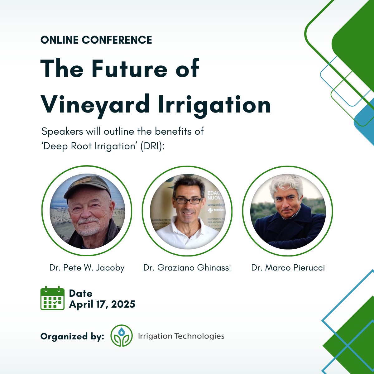 The Future of Vineyard Irrigation - Online Conference