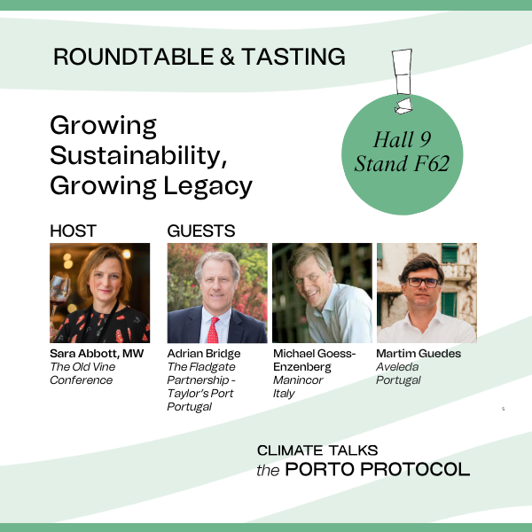 Growing Sustainability, Growing Legacy - Roundtable & Tasting