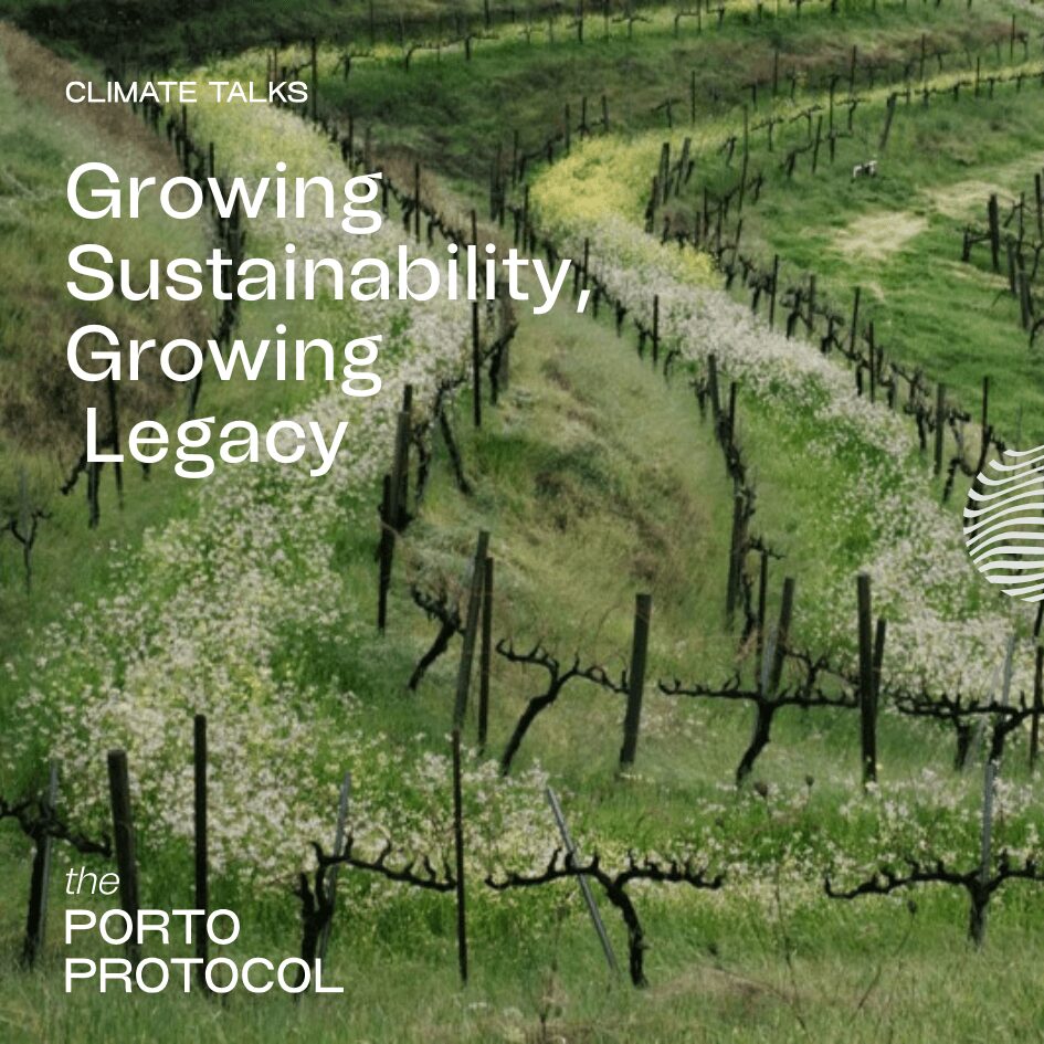 Growing Sustainability, Growing Legacy. A talk with Adrian Bridge, Martim Guedes, Michael Goess,