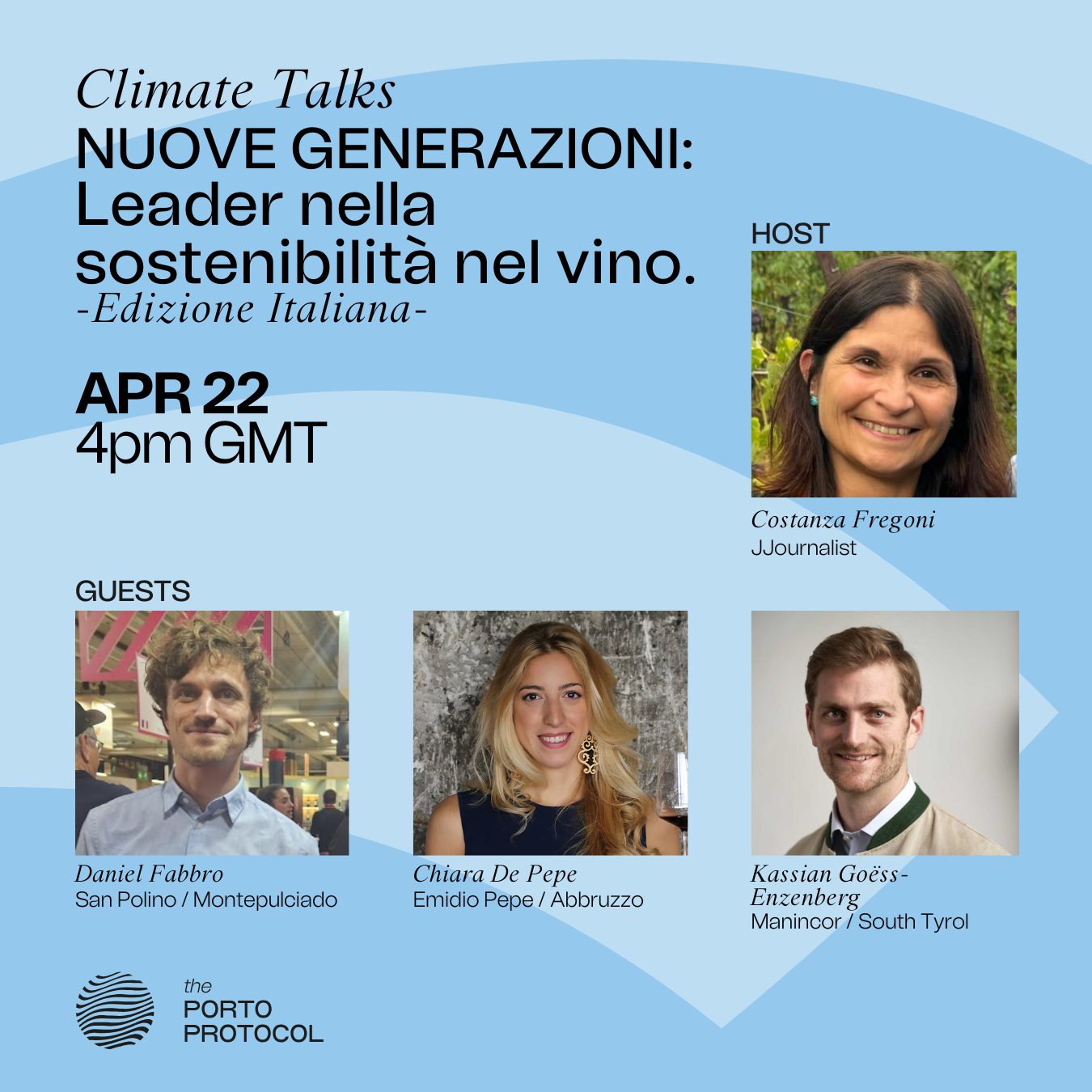 New Generations: Leading Sustainability In Wine - Italian