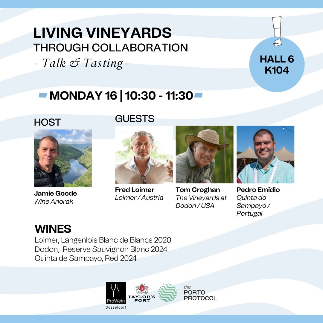 LIVING VINEYARDS through collaboration - Talk and tasting