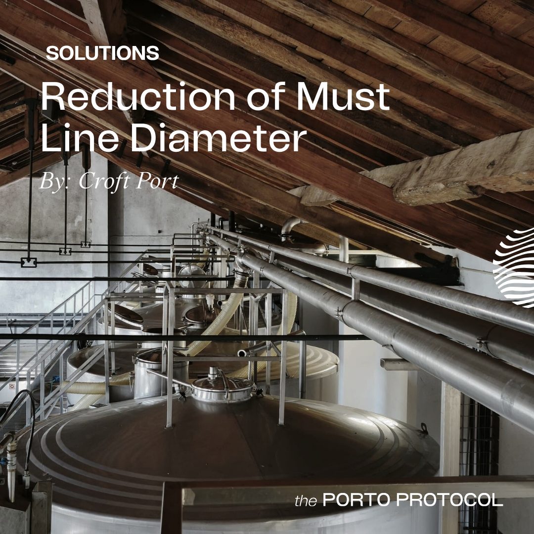 Reduction of Must Line Diameter by Croft Port