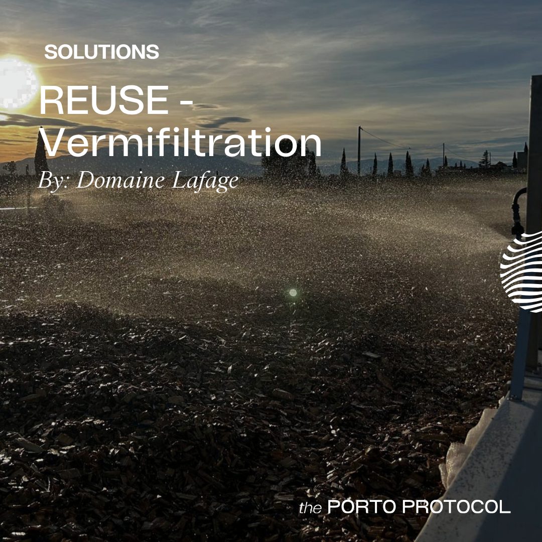 REUSE - Vermifiltration by Domaine Lafage