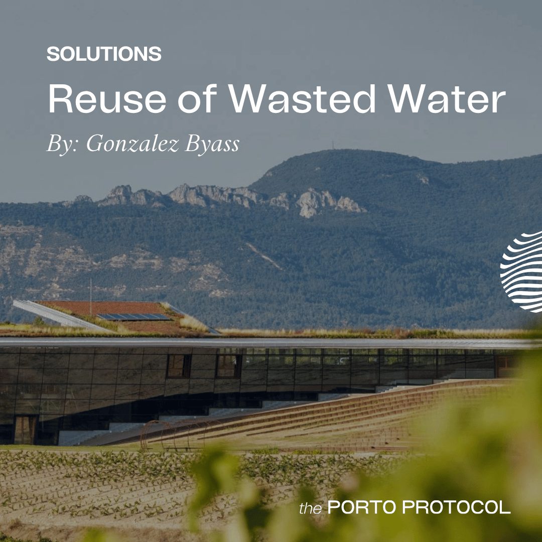 Reuse of Wasted Water by Gonzalez Byass