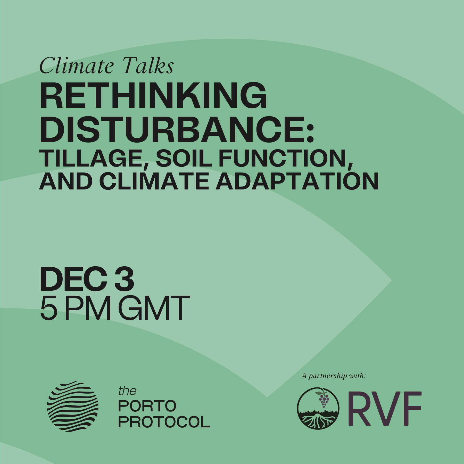 Rethinking Disturbance: Tillage, Soil Function, and Climate Adaptation